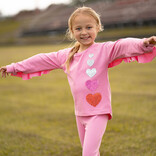 The Yellow Lamb The Yellow Lamb Tabby Top - Hombre Hearts