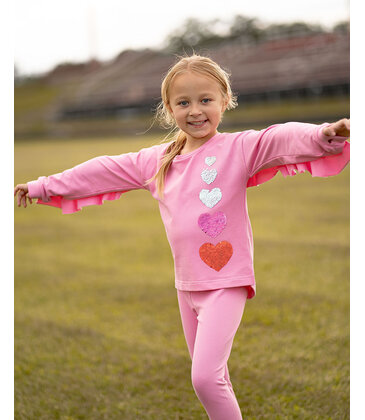 The Yellow Lamb The Yellow Lamb Tabby Top - Hombre Hearts