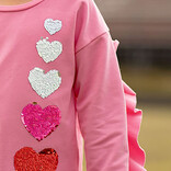 The Yellow Lamb The Yellow Lamb Tabby Top - Hombre Hearts