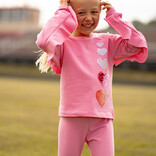 The Yellow Lamb The Yellow Lamb Tabby Top - Hombre Hearts