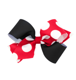 Wee Ones Wee Ones King Two Tone Polka Dot Print Bow