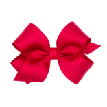 Wee Ones Wee Ones Medium Red Crepe Satin Bow