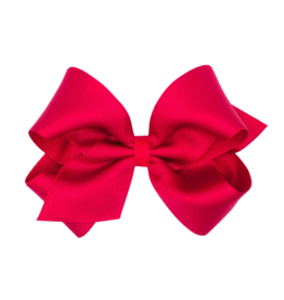 Wee Ones Wee Ones King Red Crepe Satin Bow