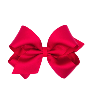 Wee Ones Wee Ones King Red Crepe Satin Bow