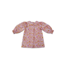 Percy & Tyne Percy & Tyne Day Dress - Pink & Orange Libba Floral