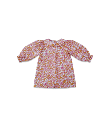 Percy & Tyne Percy & Tyne Day Dress - Pink & Orange Libba Floral