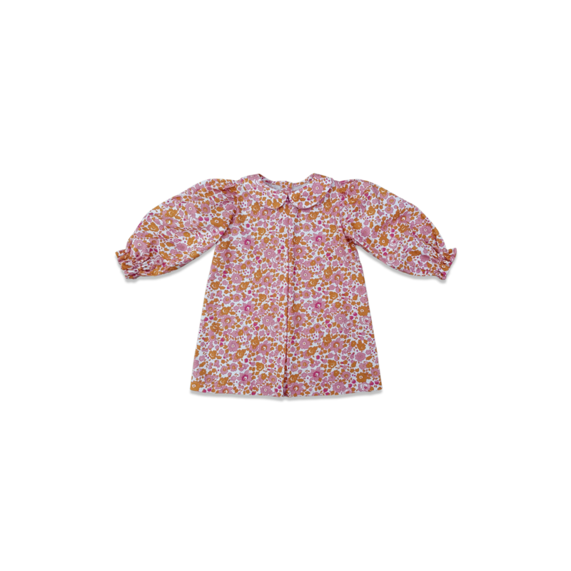 Percy & Tyne Percy & Tyne Day Dress - Pink & Orange Libba Floral