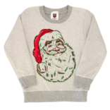 Wes and Willy Santa Rev Fleece Crew - Heather