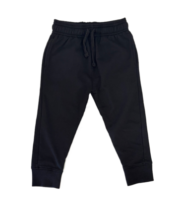 Wes and Willy Fleece Pant - Black