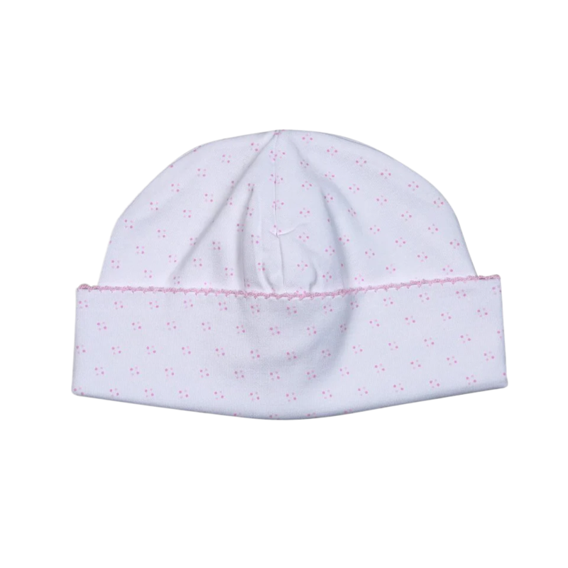 Baby Loren Pink Dots Beanie