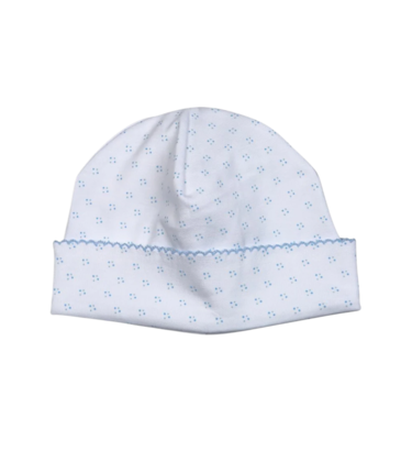 Baby Loren Blue Dots Beanie