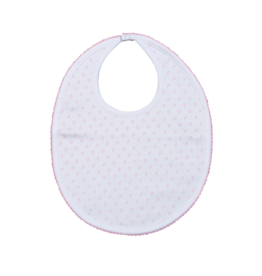 Baby Loren Pink Dots Bib