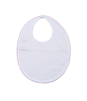 Baby Loren Pink Dots Bib