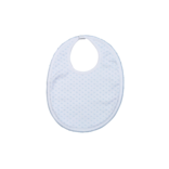 Baby Loren Blue Dots Bib