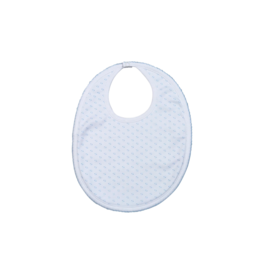 Baby Loren Blue Dots Bib