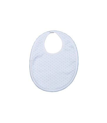 Baby Loren Blue Dots Bib