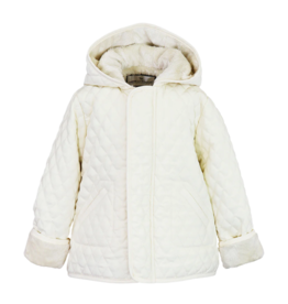Widgeon Hooded Barn Jacket - Vanilla