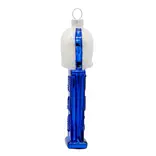 Kat + Annie Blue Football Player Pez Dispenser Ornament