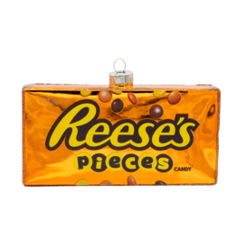 Kat + Annie Reese's Pieces Candy Box Ornament