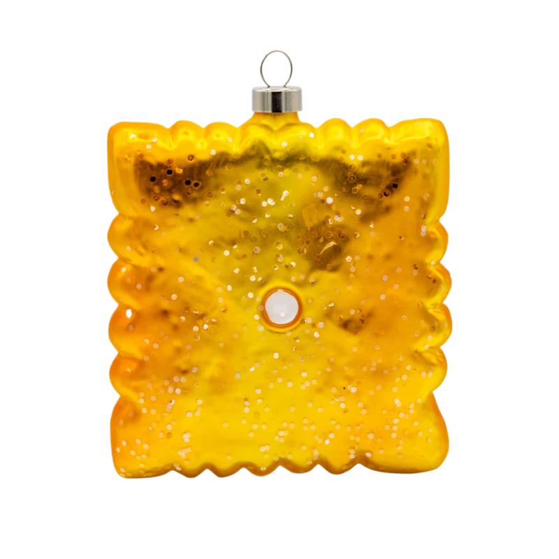 Kat + Annie Gigantic Cheez-It Ornament