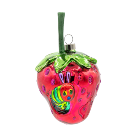Kat + Annie The Very Hungry Caterpillar with Strawberry Ornament