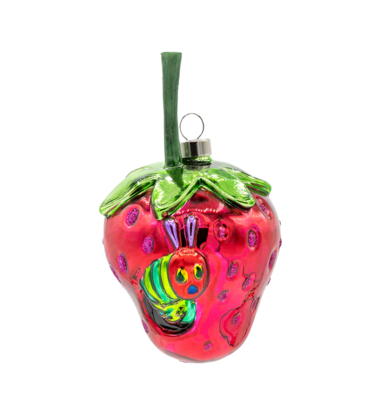 Kat + Annie The Very Hungry Caterpillar with Strawberry Ornament