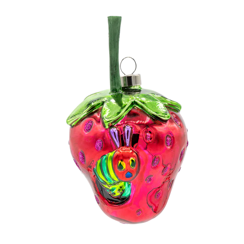 Kat + Annie The Very Hungry Caterpillar with Strawberry Ornament
