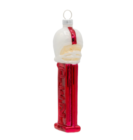 Kat + Annie Red Football Player Pez Dispenser Ornament
