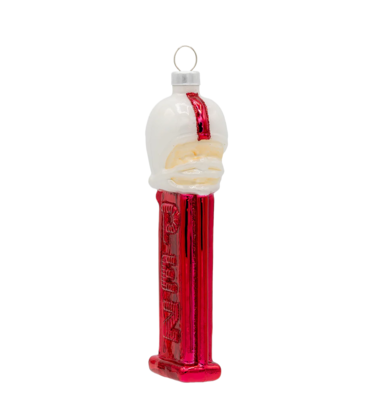 Kat + Annie Red Football Player Pez Dispenser Ornament