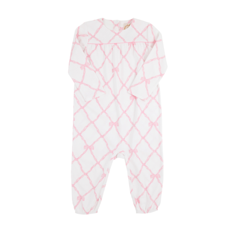 The Beaufort Bonnet Company TBBC Penny's Playsuit - Belle Meade Bow