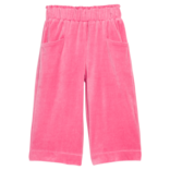 Bisby Bisby Tulip Velour Cropped Palazzo Pants