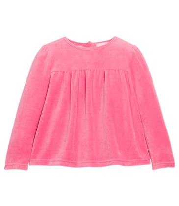 Bisby Bisby Tulip Velour Lisle Top