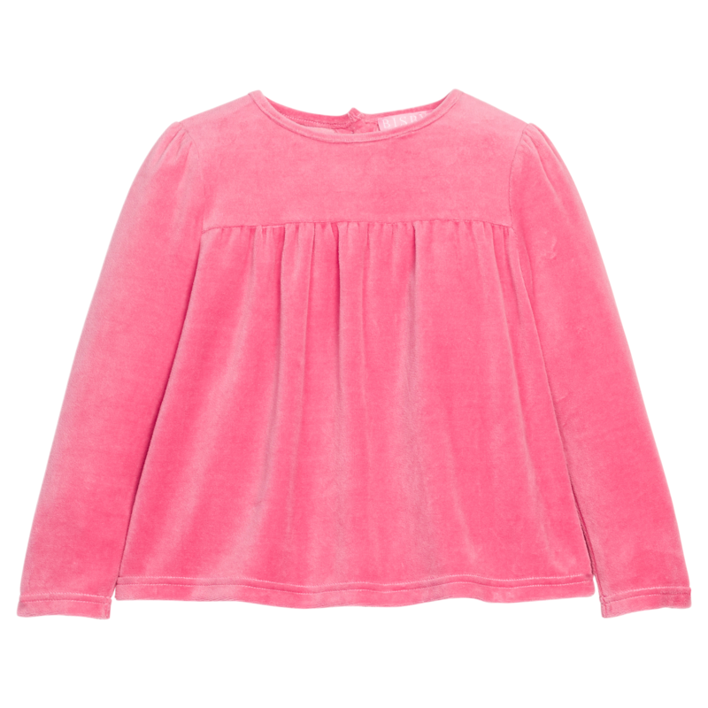 Bisby Bisby Tulip Velour Lisle Top