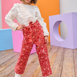 Bisby Bisby White Scallop Ruffle Blouse