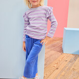 Bisby Bisby Regent's Blue Cropped Palazzo Pants