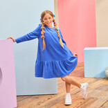 Bisby Bisby Regent's Blue Lisle Dress