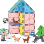 MAGNA-TILES Puppy Park 27-Piece Set