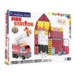 MAGNA-TILES Fire Station 50-Piece Set