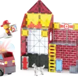 MAGNA-TILES Fire Station 50-Piece Set