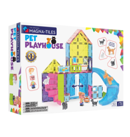 MAGNA-TILES Pet Playhouse 50-Piece Set