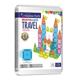 MAGNA-TILES microMAGS 55-Piece Travel Set Deluxe