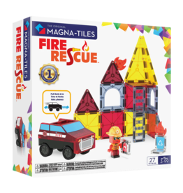 MAGNA-TILES Fire Rescue 27-Piece Set
