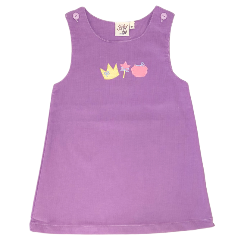 Luigi Luigi Lavender Fairy Corduroy Jumper