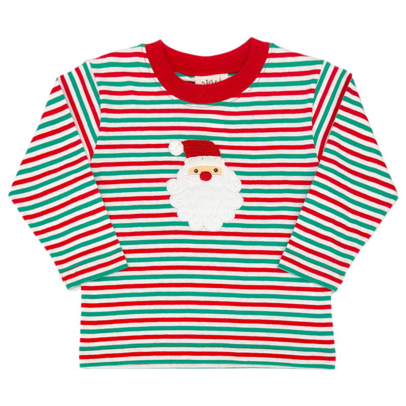 Luigi Luigi Santa Stripe T-Shirt