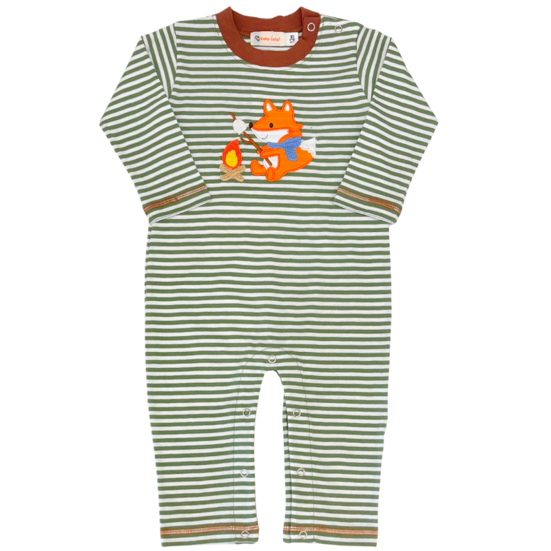 Luigi Luigi Campfire Fox Romper