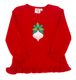 Luigi Luigi Ornament w/ Holly Ruffle Swing Top