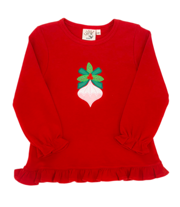 Luigi Luigi Ornament w/ Holly Ruffle Swing Top