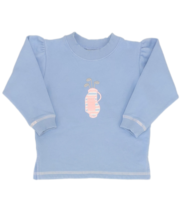 Luigi Luigi Pink Golf Bag Sweatshirt