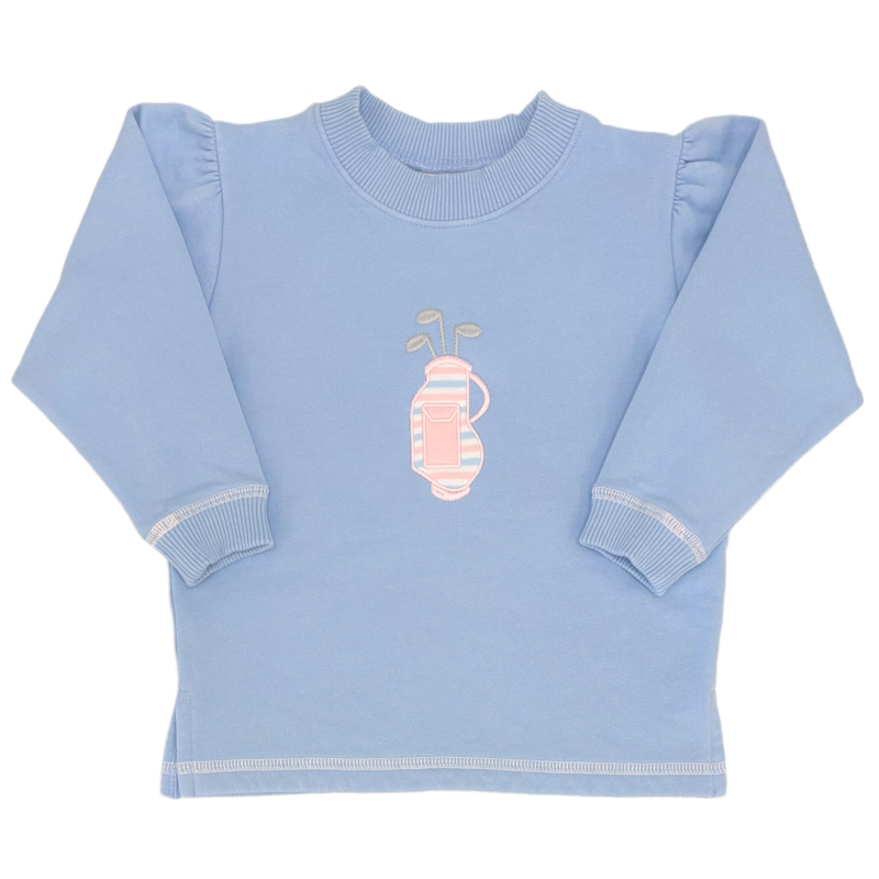 Luigi Luigi Pink Golf Bag Sweatshirt