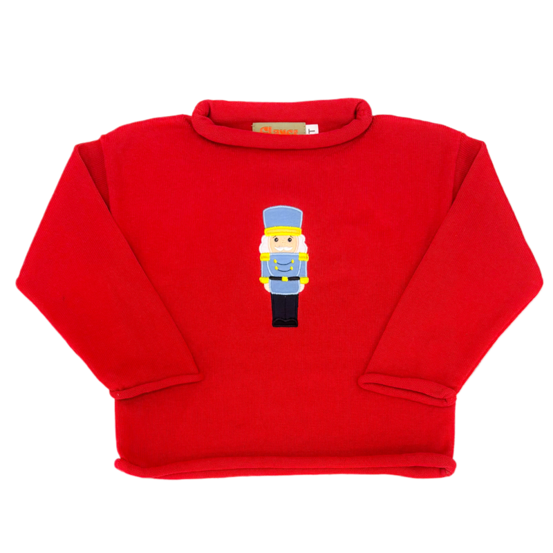 Luigi Luigi Nutcracker Rolled Neck Sweater